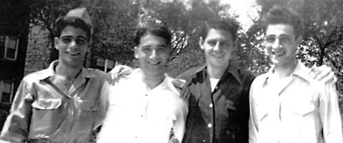 vintage photo of friends